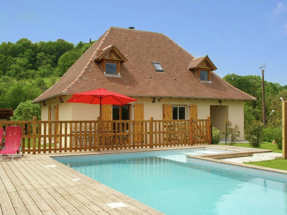 Modern Holiday Home With Private Pool Loubressac Exterior foto